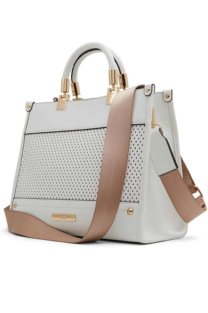 White Satchel Bag