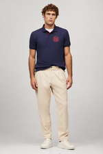 Load image into Gallery viewer, Regular Fit Embroidered Heritage Polo