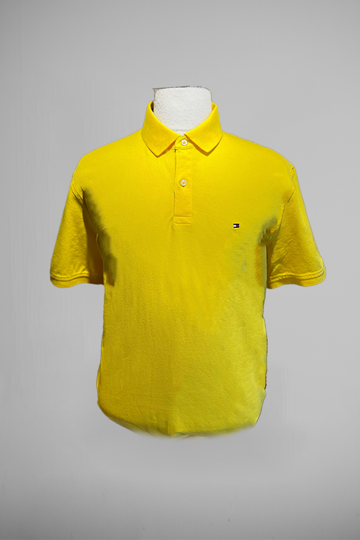 Tommy Hilfiger Yellow Polo