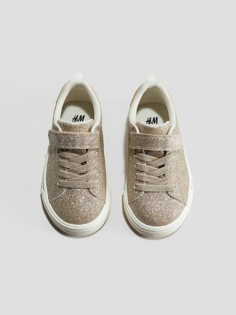 Glittery trainers