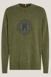 Mono Gram Stamp Oversized Sweater Knitwear