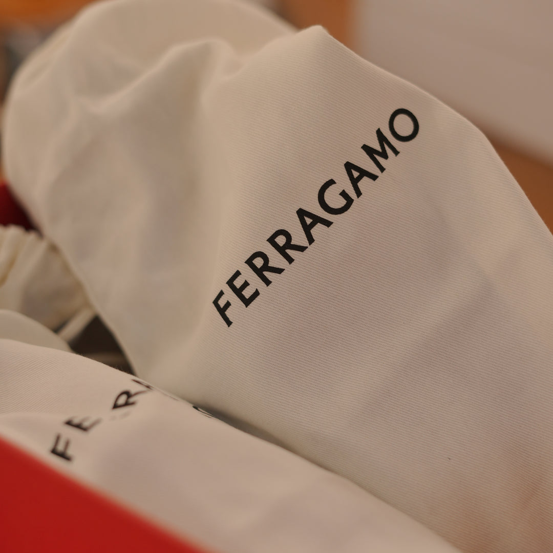 Black Ferragamo Drivers
