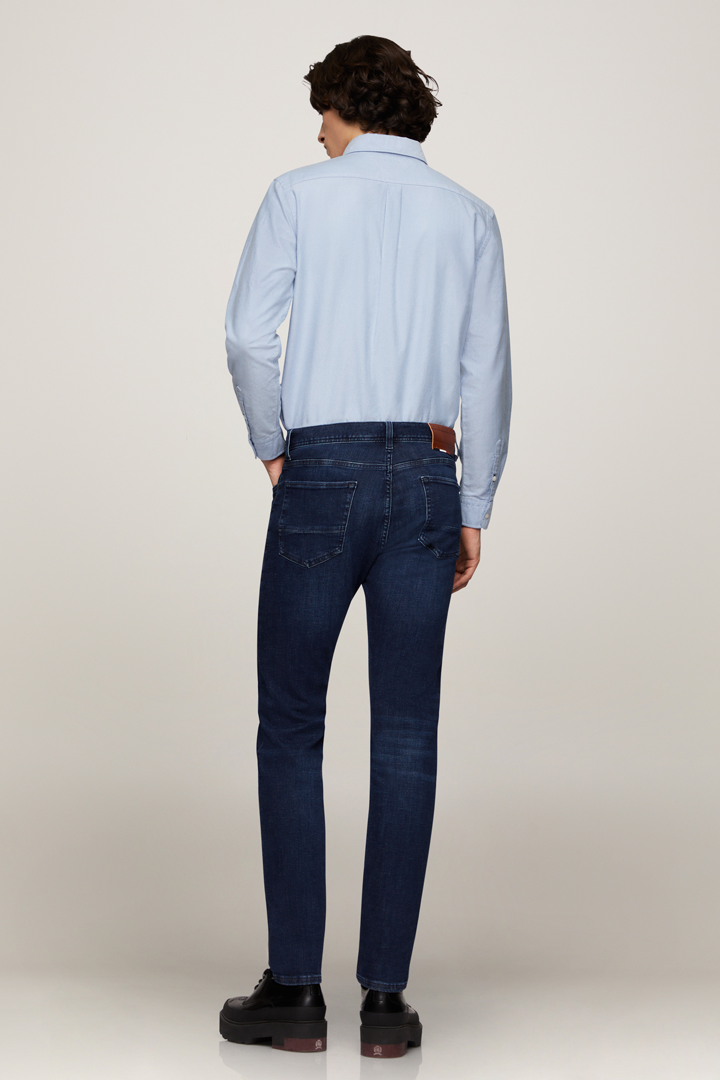 Organic Cotton Oxford Shirt | blue