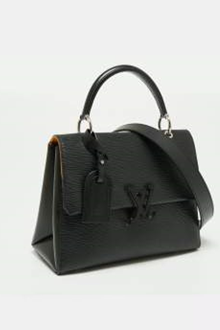 Black EPI Leather Grenelle PM Bag