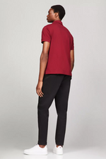 Load image into Gallery viewer, Embroidered Tommy Graphic Polo
