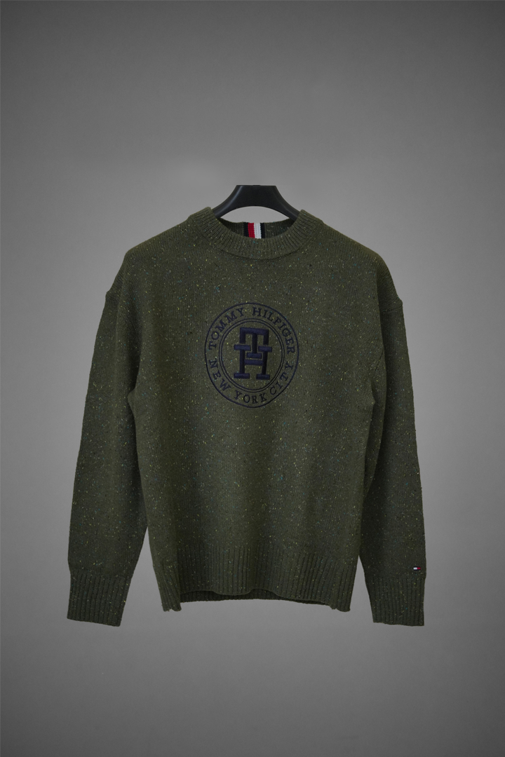 Structured Crew Neck Sweater