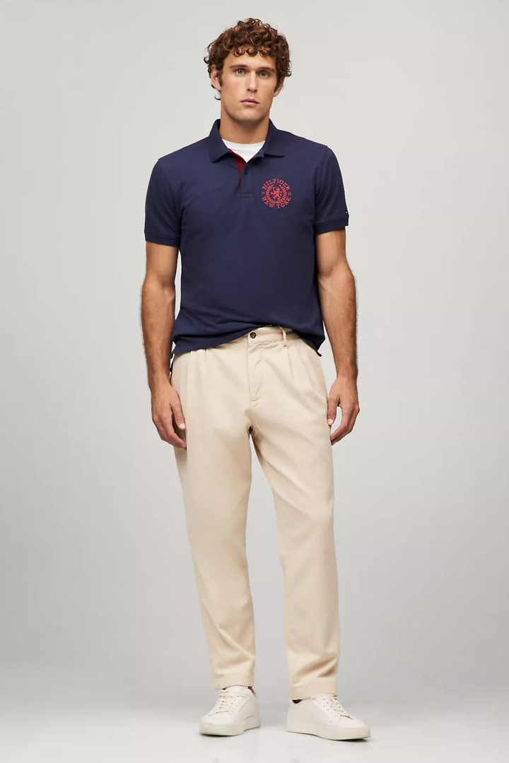 Regular Fit Embroidered Heritage Polo