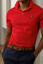 Load image into Gallery viewer, Polo Ralph Lauren Pima Soft Touch Red Polo Large
