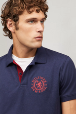 Load image into Gallery viewer, Regular Fit Embroidered Heritage Polo
